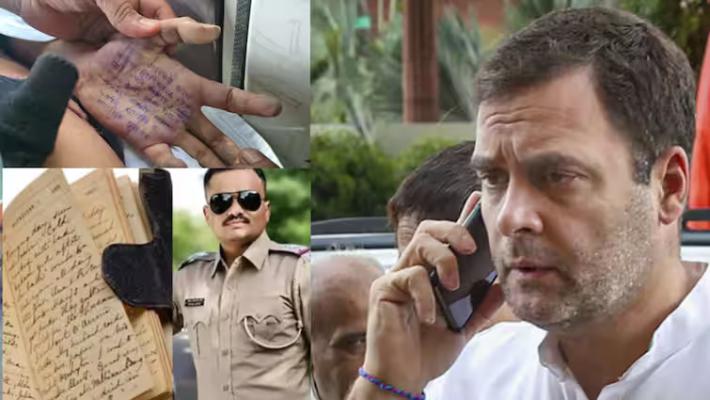 <p>‘आम्ही तुमच्या पाठीशी आहोत’ : विरोधी पक्षनेते राहुल गांधींनी फोनवरून फलटणच्या डॉक्टर तरुणीच्या कुटुंबियांशी साधला संवाद... </p>
