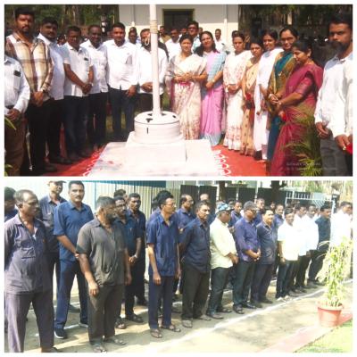 <p>के.एम.टी.चा ६४ वा वर्धापन दिन उत्साहात</p>
