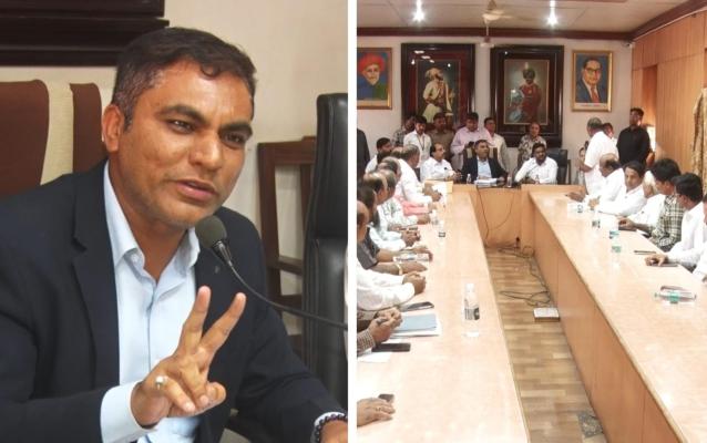 <p>&ldquo;दोन बॅगा घेऊन आलो&hellip;दोन बॅगा घेऊन जाणार... दबावाला झुकणार नाही!&rdquo; &ndash; आयुक्त डॉ. राजेंद्र भारुड</p>
