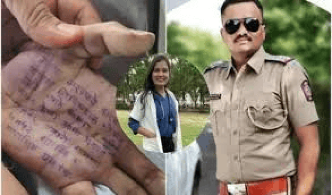 <p>महिला डॉक्टर आत्महत्या प्रकरणातील आरोपी प्रशांत बनकरला अटक</p>

