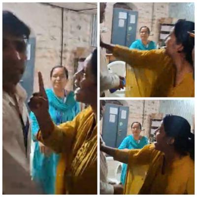 <p>करवीर पंचायत समितीत हायव्होल्टेज ड्रामा; महिला कार्यकर्त्या-कर्मचाऱ्यांत वाद, पोलिस ठाण्यात तणाव</p>
