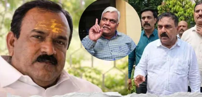 <p>&lsquo;खरात हा सरकार पुरस्कृत बाबा&rsquo; ,सरकारी तिजोरीतून खरातच्या मंदिरासाठी कोटींचा निधी<br />
&nbsp;:&nbsp; विजय कुंभारांचा धक्कादायक दावा&nbsp;</p>
