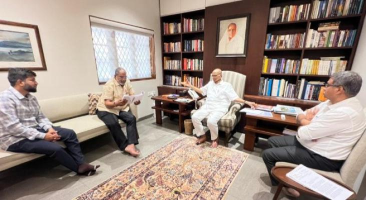 <p>आंबा बागायतदार शेतकऱ्यांच्या आंदोलनास शरद पवार गटाचा पाठिंबा&nbsp;</p>
