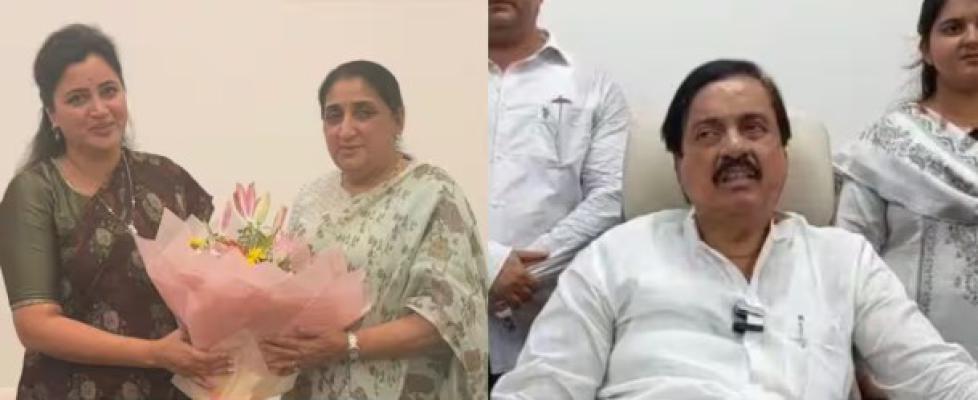 <p>&lsquo;नवनीत राणा हा विषय राष्ट्रवादीकडून संपलेला आहे&rsquo; ; खासदारकीसाठी नेत्यांची चढाओढ</p>
