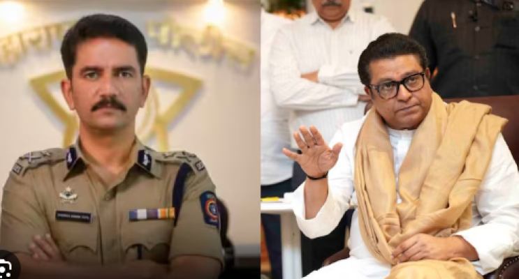 <p>...मग हीच भूमिका सरकार नांगरे पाटील यांच्या बाबत घेणार का ? : राज ठाकरेंचा सत्ताधाऱ्यांना खरमरीत सवाल&nbsp;</p>
