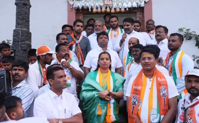 <p>भादोले मतदार संघात काँग्रेसला मिळणारा उत्स्फूर्त प्रतिसाद हिच यशाची खात्री : आ. सतेज पाटील&nbsp;</p>
