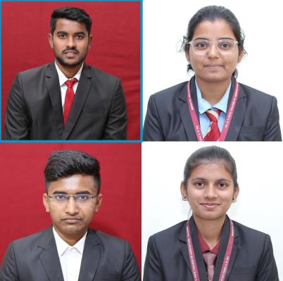 <p>डॉ. डी वाय पाटील कृषी महाविद्यालयाच्या माजी विद्यार्थ्यांचे स्पर्धा परीक्षेत यश&nbsp; &nbsp;</p>
