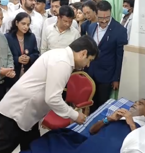 आ. सतेज पाटील यांनी राखला उपेक्षित ऑलिम्पिकवीराचा सन्मान
